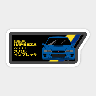 Impreza 22B STi Sticker